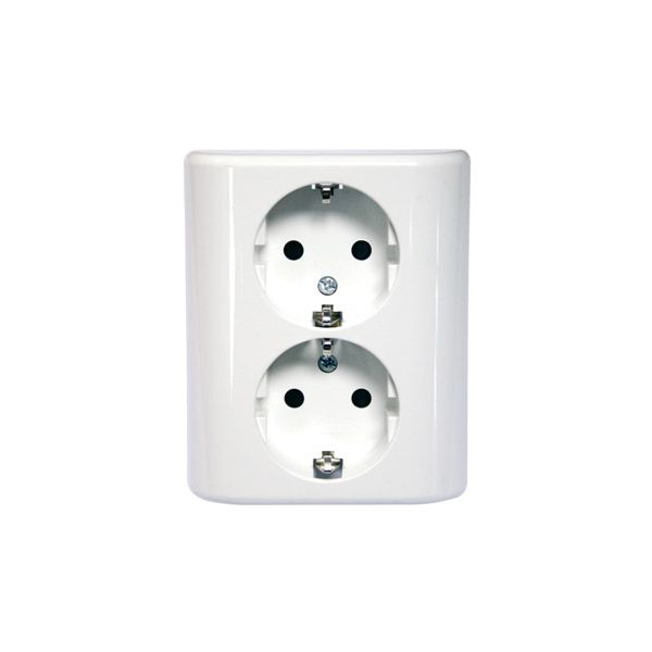 17500056 base doble schuko encastar