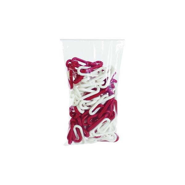 CADENA SE&Ntilde;ALIZACI&Oacute;N ROJA/BLANCA 8MMX5M PLASTICO