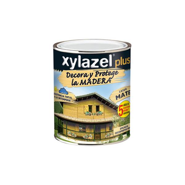 5509596 XYLAZEL PLUS LASUR MATE CAOBA 750ml.
