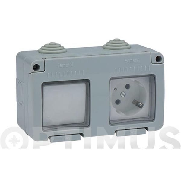 8677*6 conmutador + base intemperie