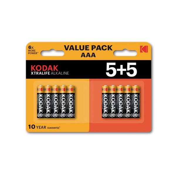 887930423464PILA ALCALINA XTRALIFE LR03 AAA BL5+5