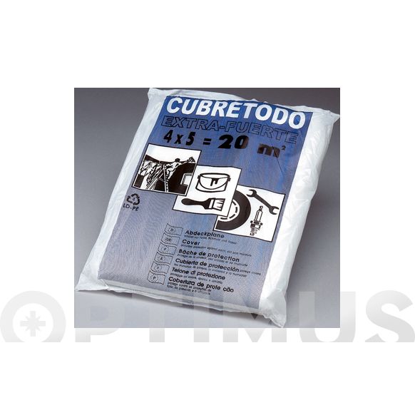 9641101 PLASTIC PROTECTOR  4X5M (3333)