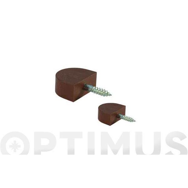 9663328*100 guitarra plastic 21mm marro