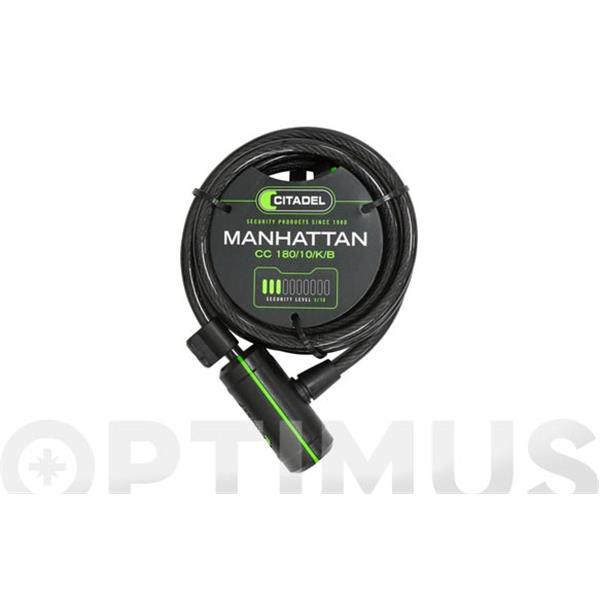 9689161 ANTIRROBO BICICLETA AJUSTABLE CC180/10/K/B CITADEL