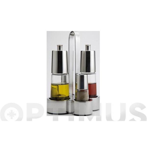 ACEITERA VINAGRERA 4PZ BELLA 21205