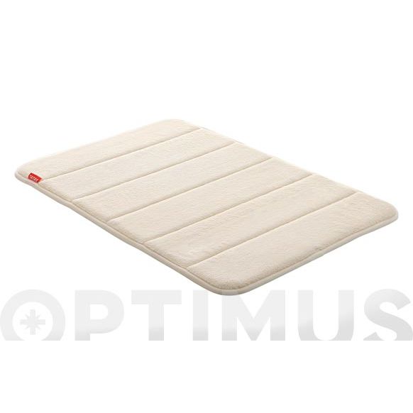 ALFOMBRA BA&Ntilde;O NUVOLA 40X60 BLANCO TATAY