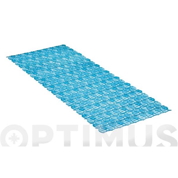 ALFOMBRA BA&Ntilde;O PEIXOS AZUL 97 X 36 TATAY