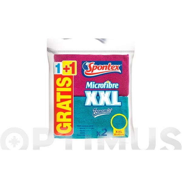 BAYETA MICROFIBRAS PACK 1+1