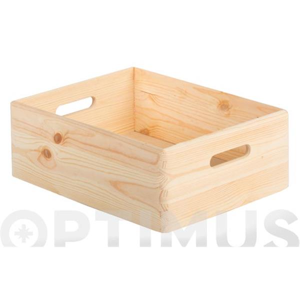 CAJA MADERA PINO 40X30X14 CM
