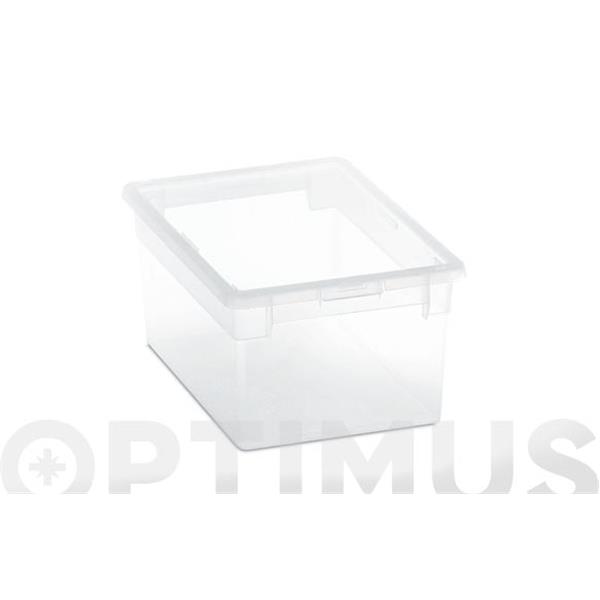 CAJA MULTIUSOS LIGHT BOX TRANSPARENTE 6 LITROS