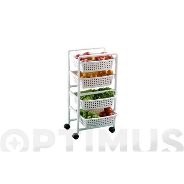 CARRITO MULTIBASKET 4 ALTURAS