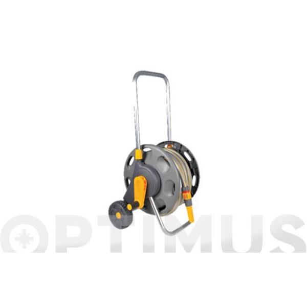 CARRO PORTAMANGUERA (INCLUIDA) 30MT &Oslash; 5/8 +LANZA + CONECTORES