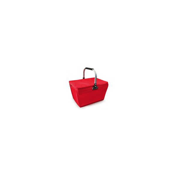 CESTO COMPRA TERMOINSULADO 20L. ROJO/NEGRA IRIS