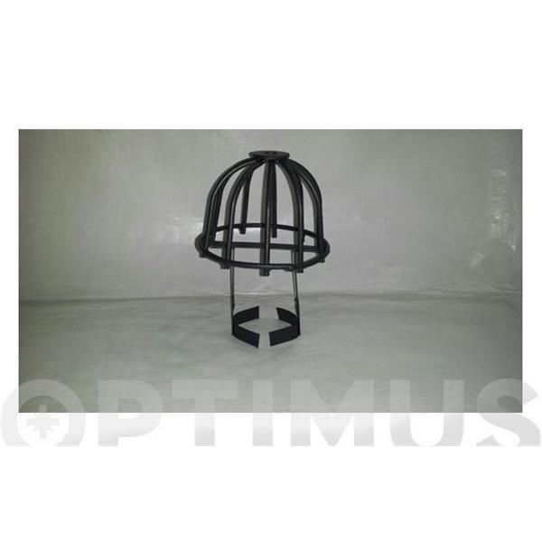 COLADOR AZOTEA ALAMBRE NEGRO CON PATAS &Oslash; 130 MM (MORRION PARA HOJAS)