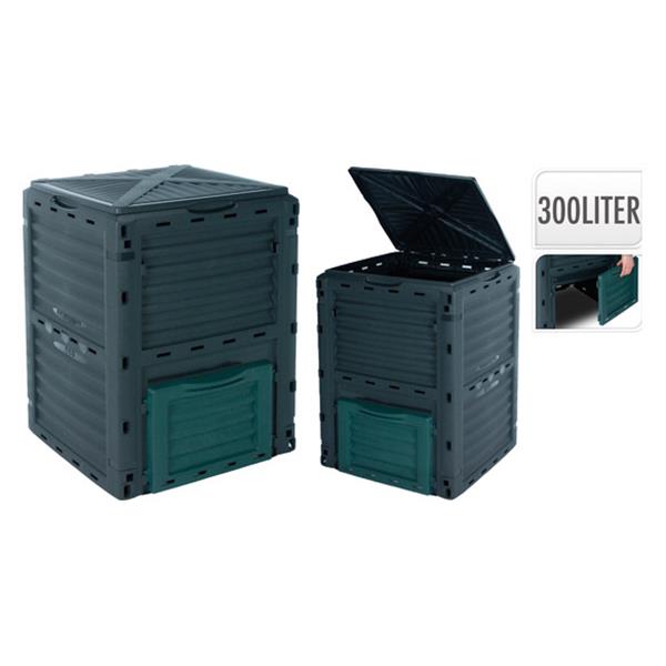 COMPOSTADOR ECO GRIS 300 L.