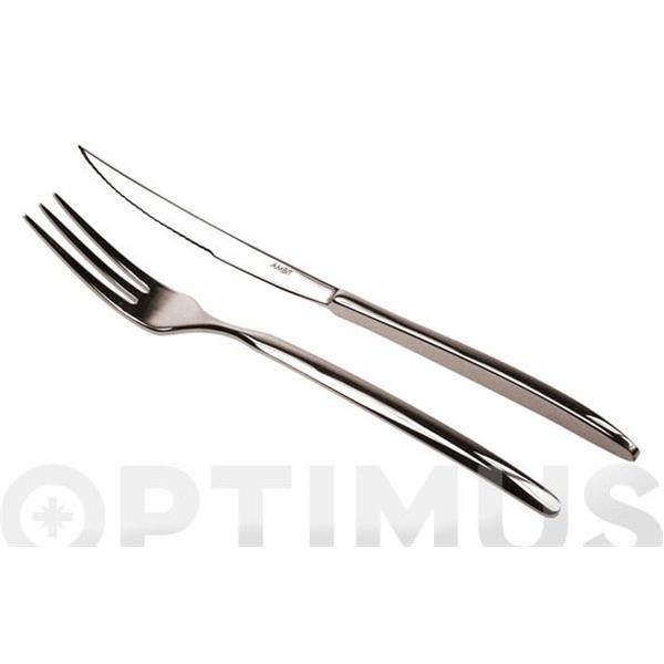 CUBERTERIA INOX 12 PZ AMBIT ESP. CHULET.