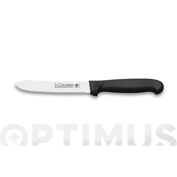 CUCHILLO MESA TOMATE 11 CM 4,5" 3CLAVELES
