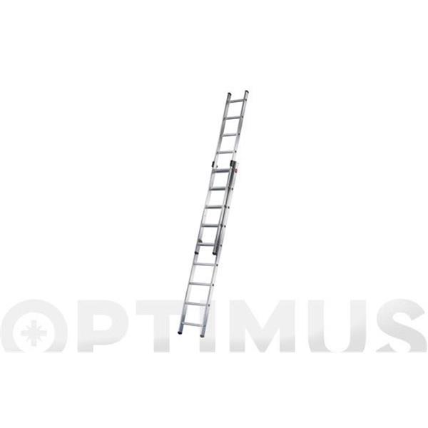 ESCALERA ALUMINIO DOBLE MANUAL 2X12 PELDA&Ntilde;OS