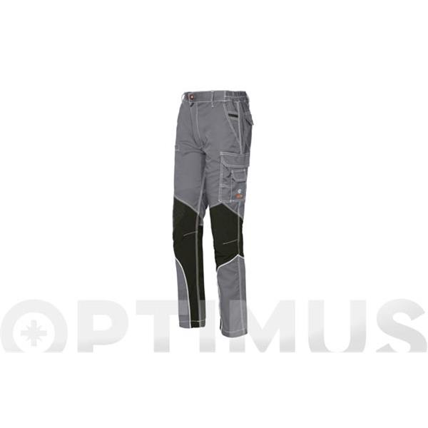 PANTALON STRETCH EXTREME GRIS CLARO T L SLIM FIT