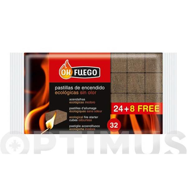 PASTILLA ENCENDIDO ECOLOGICAS  24+8 UN