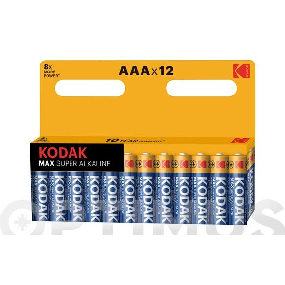 PILA ALCALINA MAX POWER LR03 BL12-AAA