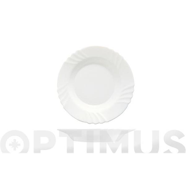 PLATO S/DECORAR HARMONIA EBRO  HONDO BORMIOLI