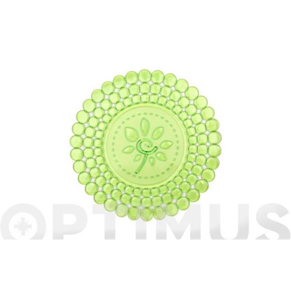 SALVAPLATOS FLOR REDONDO PISTACHO