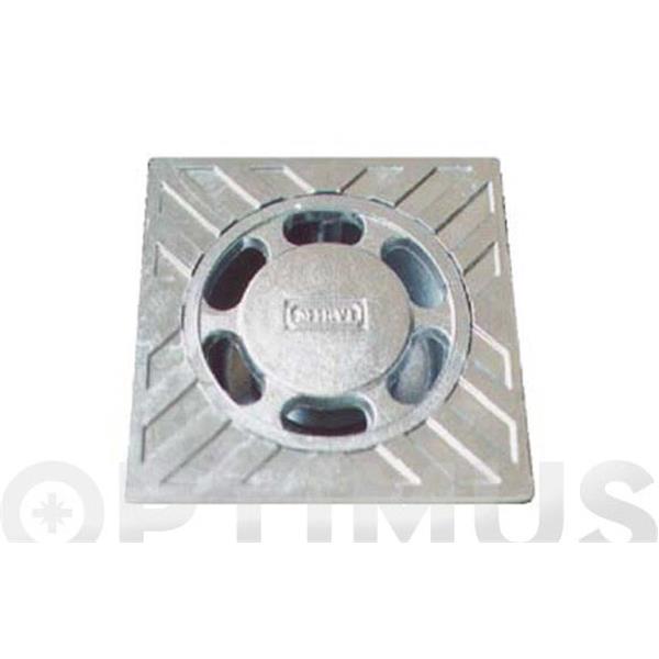 SUMIDERO ALUMINI 25X25