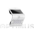 APLIC SOLAR 1.5W 220LUMEN RECARGABLE SENSOR DE PRESENCIA (2-6M) COLOR BLANC