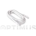 CABLE ETHERNET CAT6 CU RJ45-RJ45 BLANCO 2M