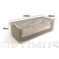 FUNDA SOFA 3 PLAZAS VISON 230X100XH 70