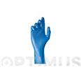 GUANTE DESECHABLE GRIPPAZ AZUL * 50 UDS T 8