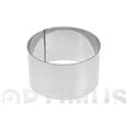 MOLDE INOX REDONDO AMBIT 8X4.5CM